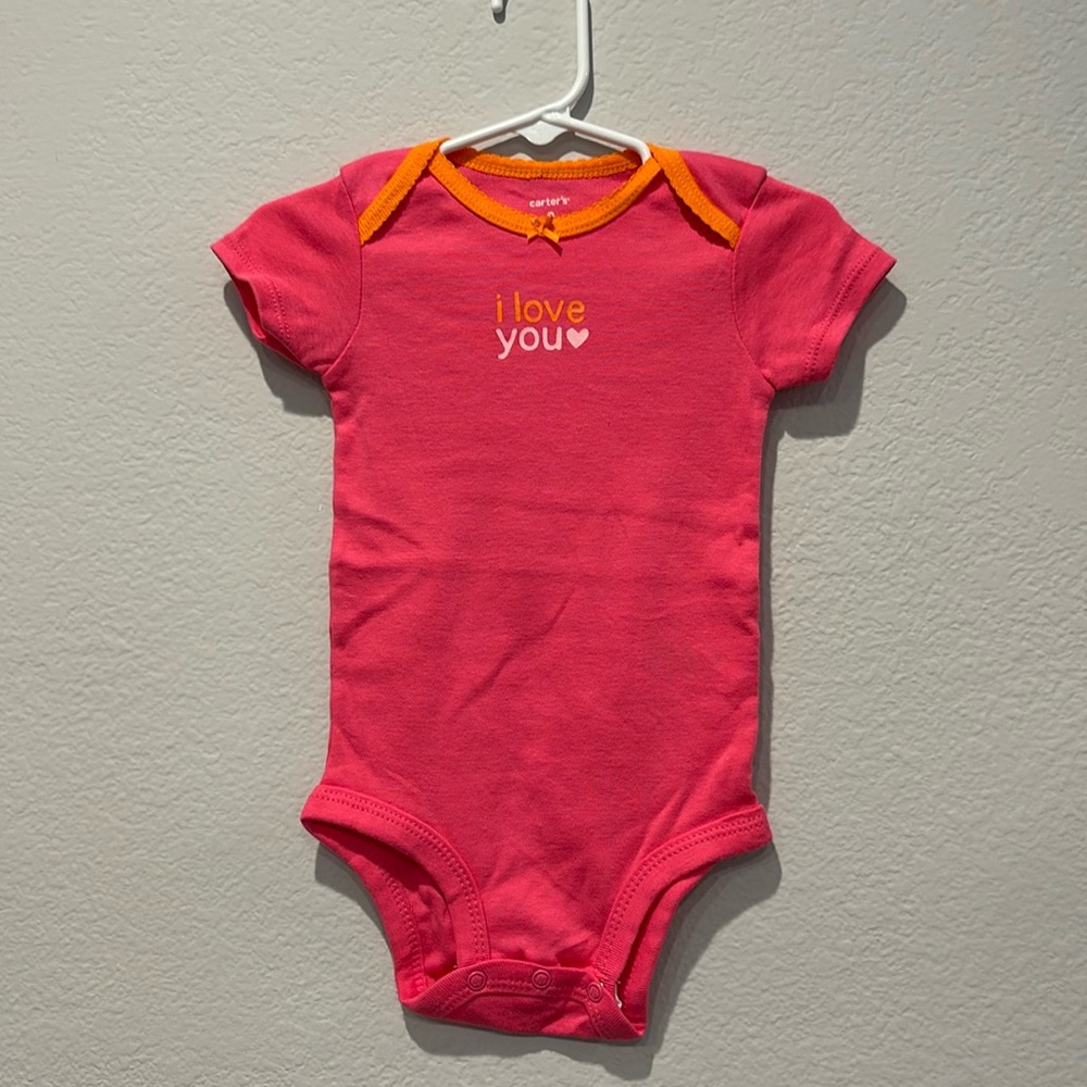 Carter’s one piece size: 9 months